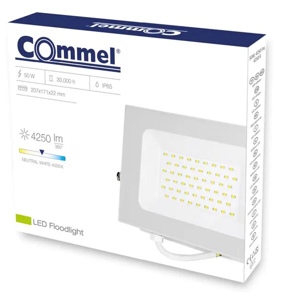 306-159 LED REFLEKTOR 50w, BIJELI 4000k ip65 3856024402781
