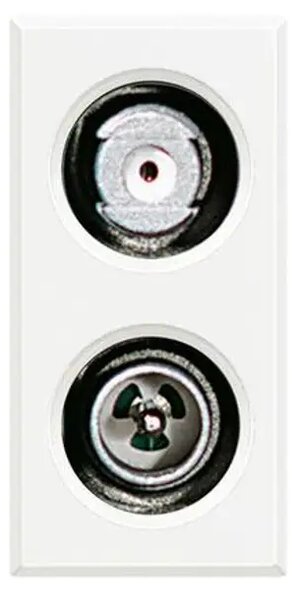 AXOLUTE UTIČNICA TV/SAT/RD 1M WHITE HD4214D#