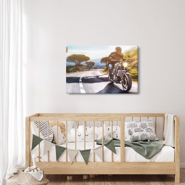 Slika - Biker (90x60 cm)