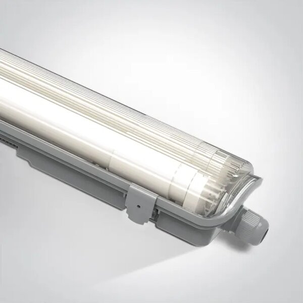 INDUSTRIJSKA SVJETILJKA IP65 2xT8 LED CIJEV 600mm PC/PC DM38220P