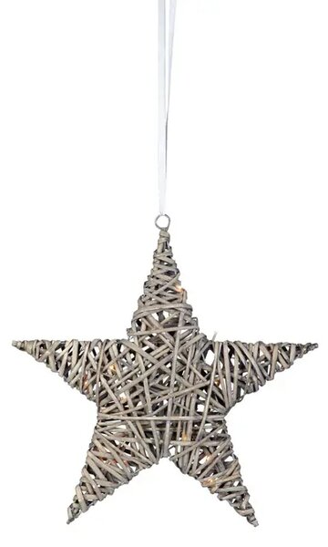 BODANE VISILICA ZVIJEZDA SIVA 40cm 15x0,06W/LED/2,0m MA703802