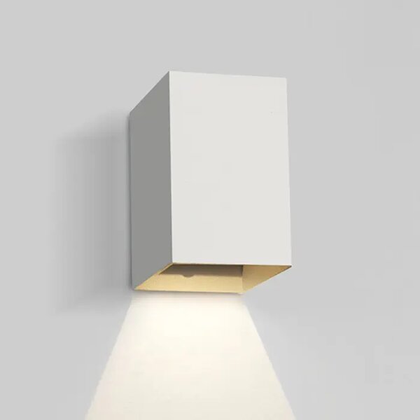 ZIDNA SVJETILJKA LED 3W/3000K/200lm/230V/90x68x107mm/IP54 BIJELA DM67398/W/W