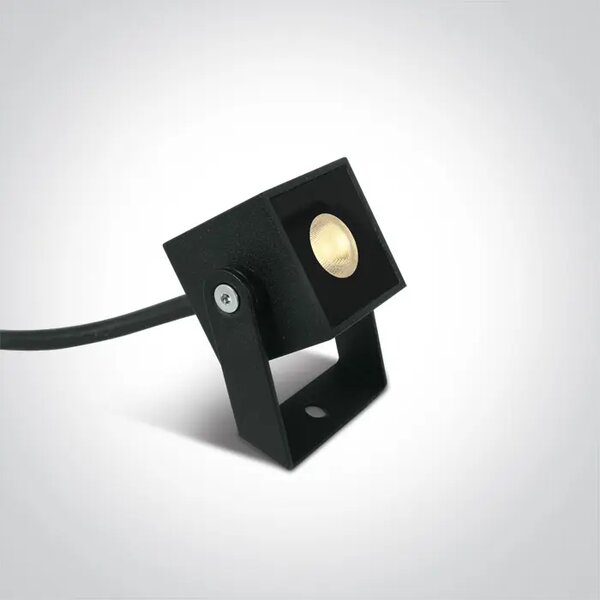 REFLEKTOR LED 1W/80lm/3000K CRNI DM7052B/AN/W