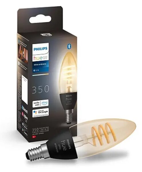 Filament PHILIPS HUE ŽARULJA CANDLE 4.9W E14 8719514411807