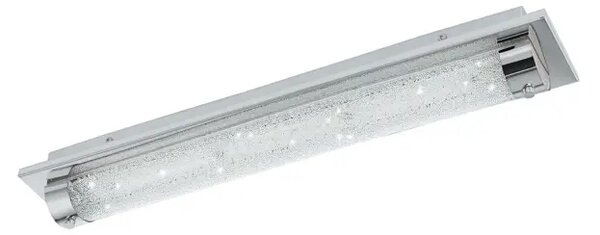 PLAFONJERA 1xLED 19W, 2500lm, IP44, KROM/KRISTAL TOLORICO 97055