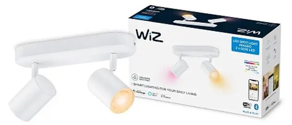 WIZ IMAGEO REFLEKTOR 2X5W BIJELI 22-65K RGB 8719514551893