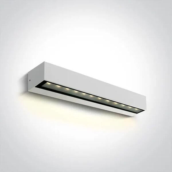 ZIDNA SVJETILJKA LED 9W WW IP65 230V BIJELA DM67526A2/W/W