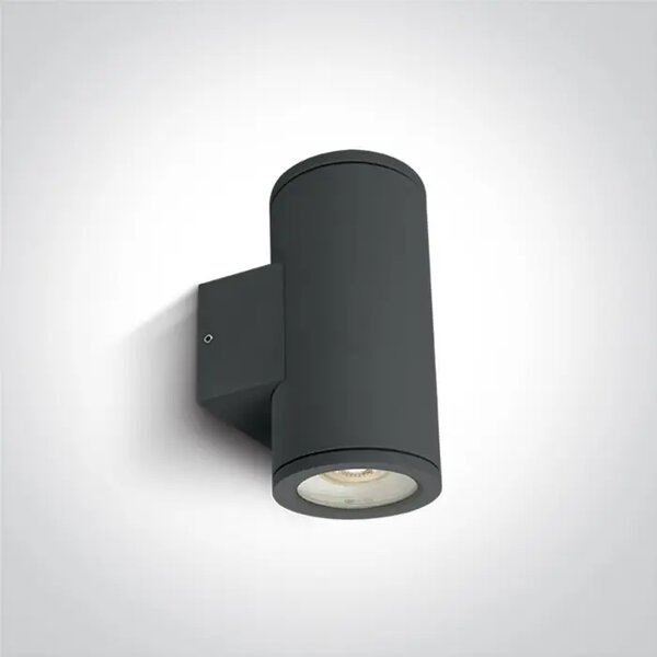 ZIDNA SVJETILJKA 2xGU10 35W IP54 ANTRACIT DM67400B/AN