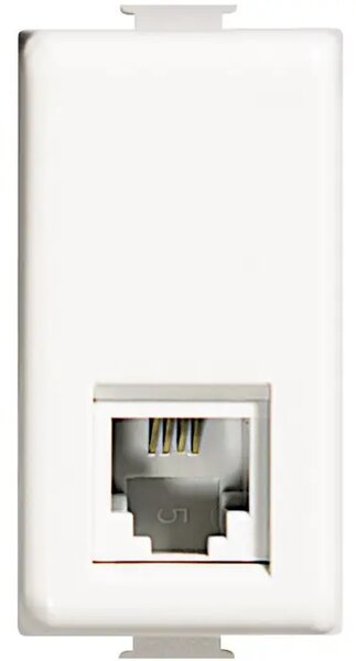 UTIČNICA 1M - TELEFONSKA PRIKLJUČNICA RJ11 TIP K10 AM5958/11N