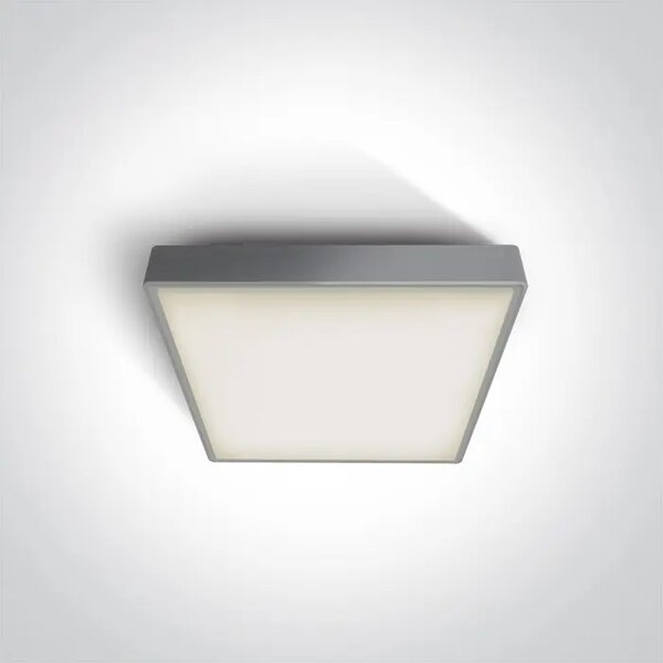 PLAFONJERA LED 1×E27/18W/PLC/230V IP65 SIVA DM67282E/G