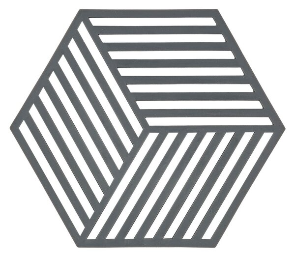 Podmetač za vrući lonac Hexagon Zone, siva