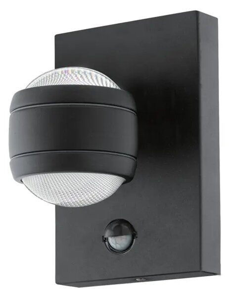 VANJSKA ZIDNA LAMPA 2xLED 2X3,7W, CRNA SESIMBA 1 96021