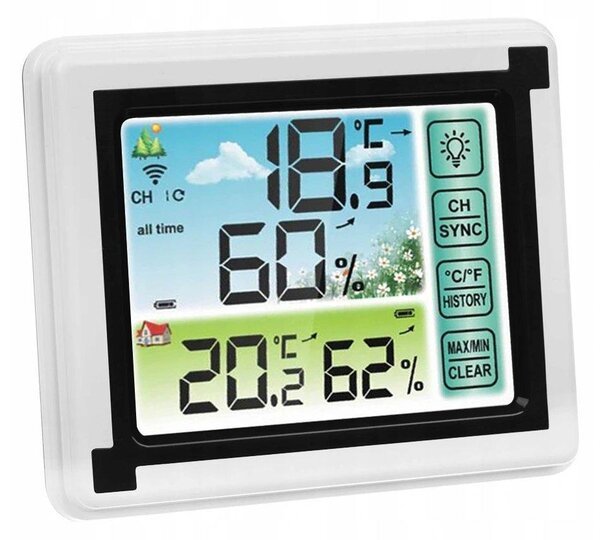 LCD bežična meteorološka stanica i vanjska jedinica