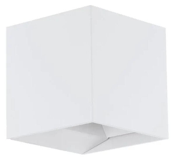 VANJSKA ZIDNA LAMPA 1xLED 2X3,3W, 2X340lm, 3000K, IP54, BIJELA CALPINO 97241