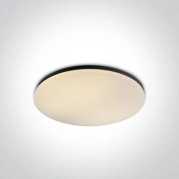 PLAFONJERA LED 55W/3000K/4100lm/230V/IP20 CRNA OKRUGLA DM62146/B/W