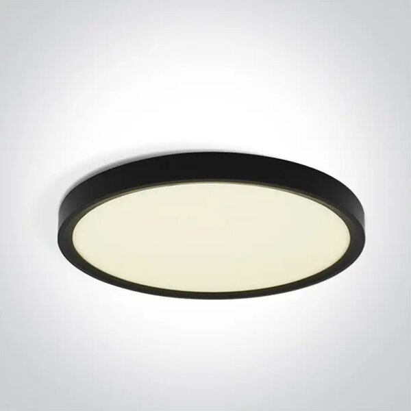 PLAFONJERA LED/32W/2800-3200K -4000K/2560lm/230V fi400 mm CRNA DM62006B/B/V