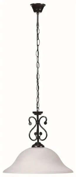DOROTHEA LUSTER E27 1X MAX 60/MAT CRNA/IP20 RA7776
