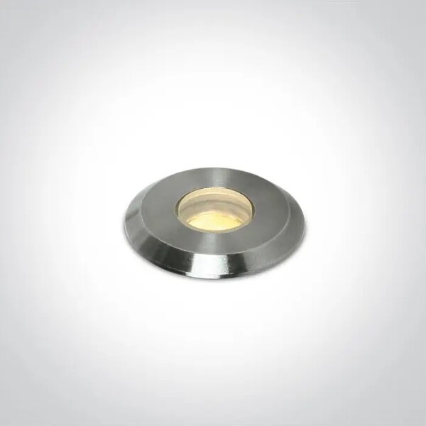UGRADBENA VANJSKA PODNA SVJETILJKA LED 0,3W, PROM 25, SS316, 3000K, IP68 DM69066M/W