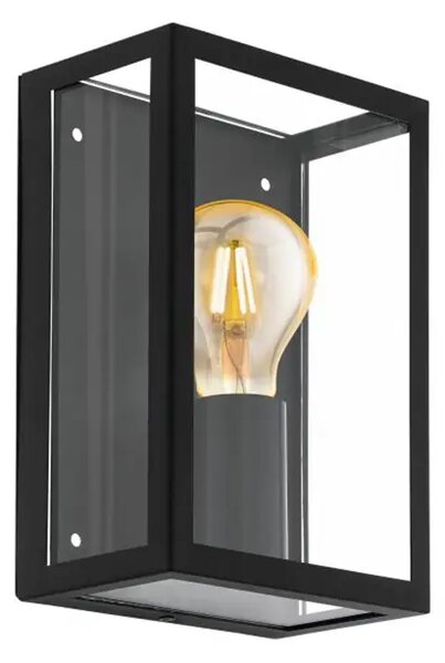 VANJSKA ZIDNA LAMPA 1xE27 CRNA ALAMONTE 1 94831