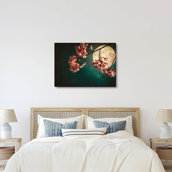 Slika - Sakura u punom mjesecu (70x50 cm)