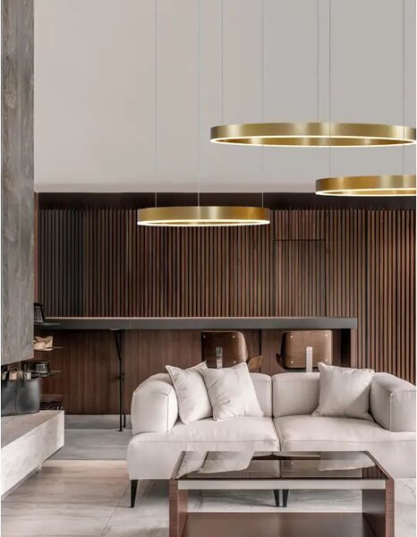 MOTIF VISILICA LED 60W/3000K/4165lm/DIMM/IP20/MESING ZLATNA NL9190655