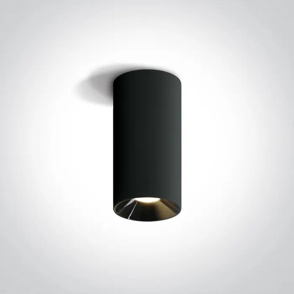 STROPNA SVJETILJKA LED/15W/3000K/1200lm/45°/230V fi72×155mm CRNA DM12115D/B/W