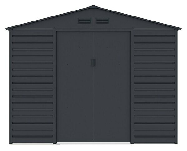 Gardol Spremište Easy One Max (Vanjska dimenzija uklj. krovni prevjes (Š x D): 277 x 259 cm, Čelik, Antracit)