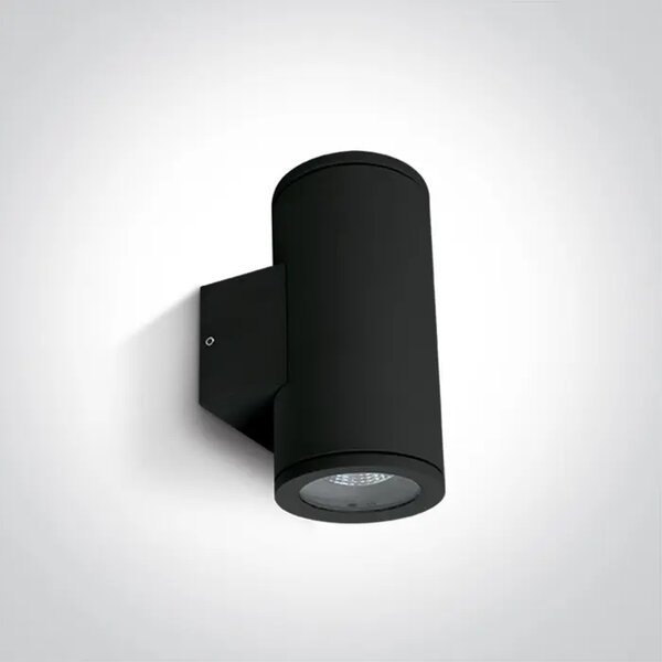 ZIDNA SVJETILJKA 2XGU-10 35W IP54 CRNA DM67400B/B