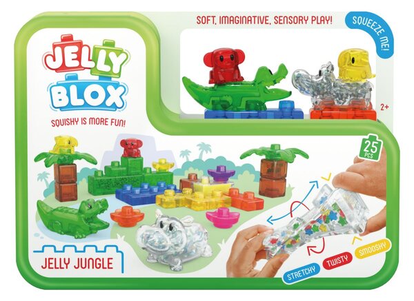 GOLIATH kocke Jelly Blox Jelly Jungle 24 kos