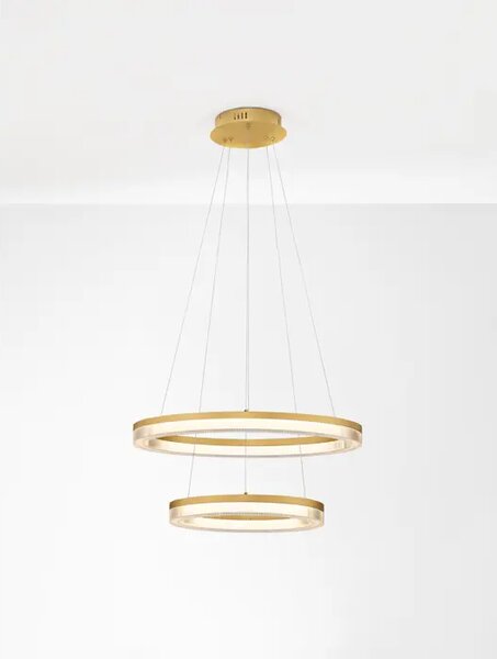 LUANA LUSTER ZLATNI LED 47W 220-240V 3055lm IP20 CCT 2700-3000-4000K NL9130638