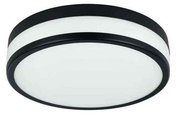 PLAFONJERA 3xLED 3X5,7W, PROM 300, IP44, CRNO/BIJELA LED PALERMO 900846
