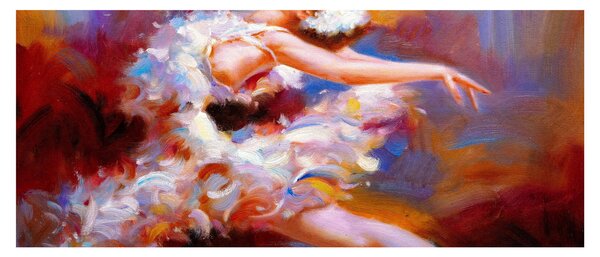 Slika - Balerina, slikano (120x50 cm)