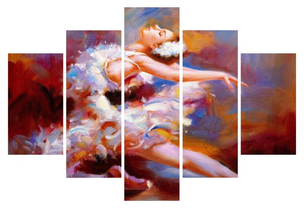Slika - Balerina, slikano (150x105 cm)