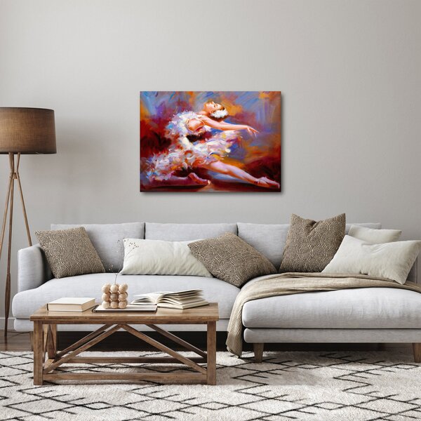 Slika - Balerina, slikano (70x50 cm)