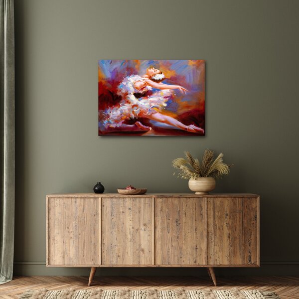 Slika - Balerina, slikano (70x50 cm)