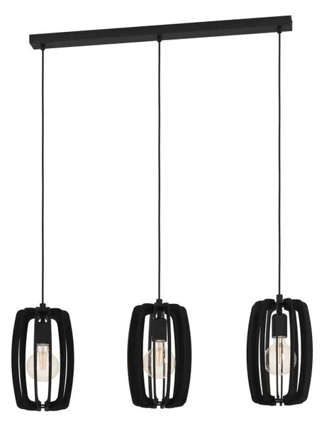 VISILICA 3xE27 D-890, CRNA BAJAZZARA 900505