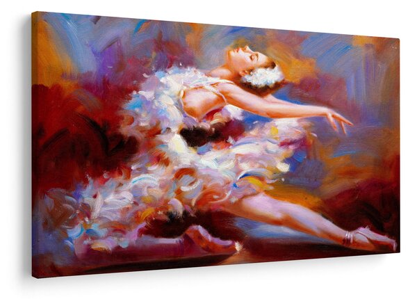 Slika - Balerina, slikano (90x60 cm)