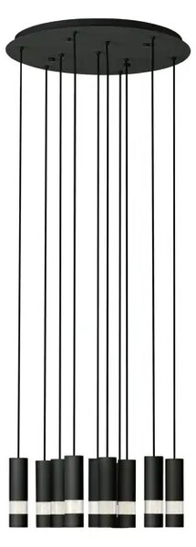 VISILICA 10xGU10, 10X5W, PROM 580 , CRNA BERNABETA 39708