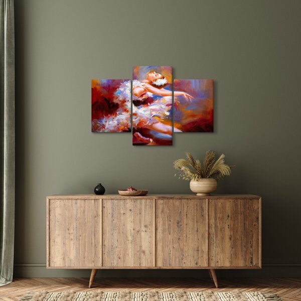 Slika - Balerina, slikano (90x60 cm)