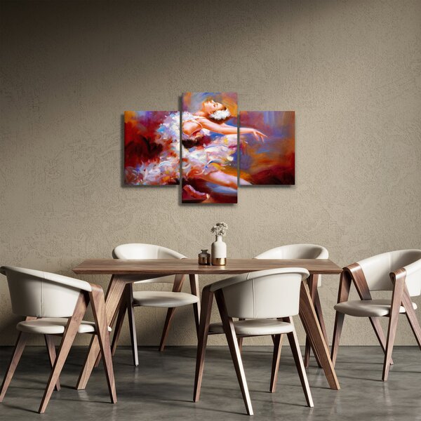 Slika - Balerina, slikano (90x60 cm)