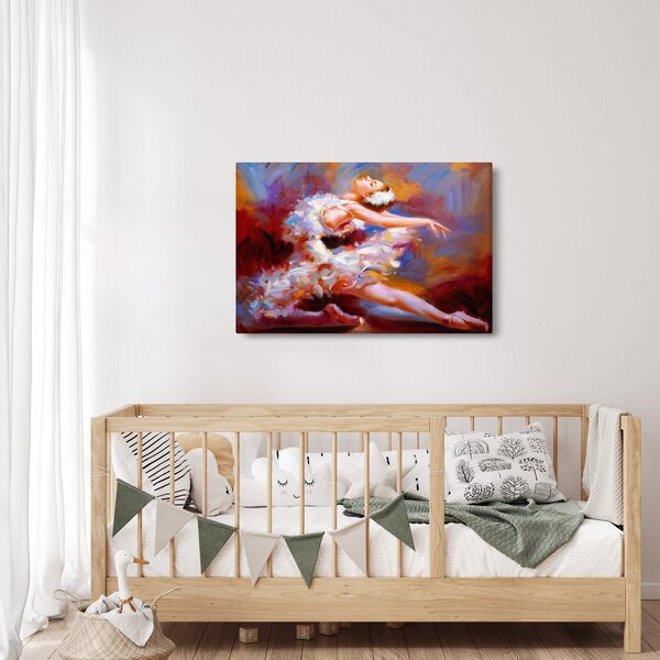 Slika - Balerina, slikano (90x60 cm)
