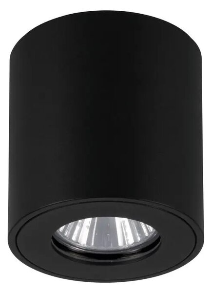 VANJSKA ZIDNA LAMPA 1xGU10, IP44, CRNA OKRUGLA, TORRECOLA 901028