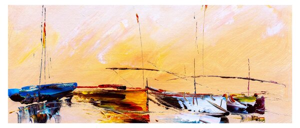 Slika - Slikani brodovi (120x50 cm)