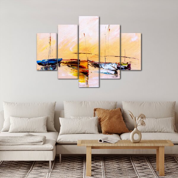 Slika - Slikani brodovi (150x105 cm)