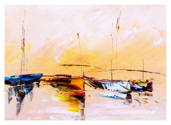Slika - Slikani brodovi (70x50 cm)