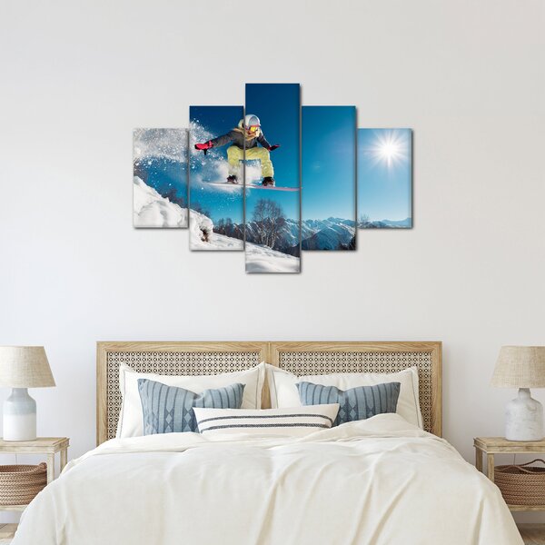 Slika - Snowboarder (150x105 cm)