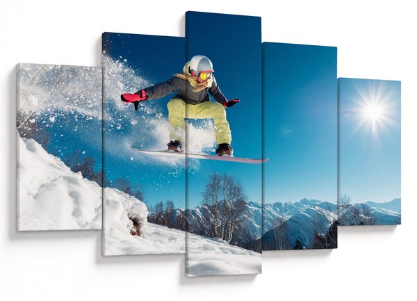 Slika - Snowboarder (150x105 cm)