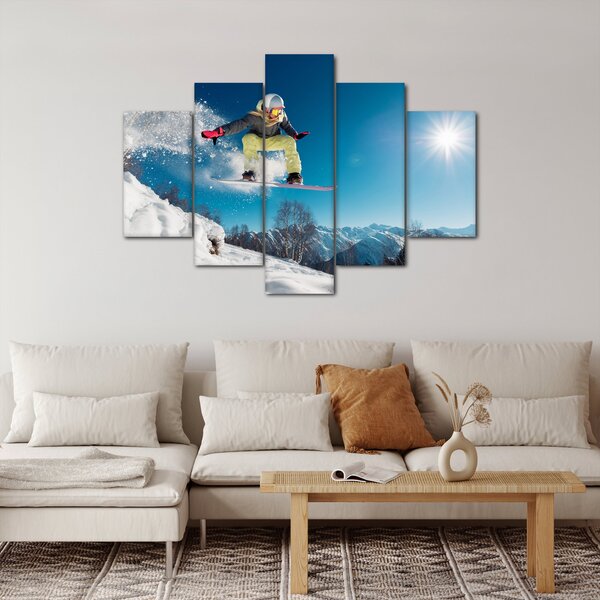Slika - Snowboarder (150x105 cm)