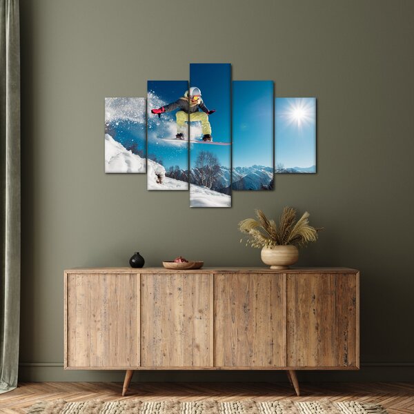 Slika - Snowboarder (150x105 cm)