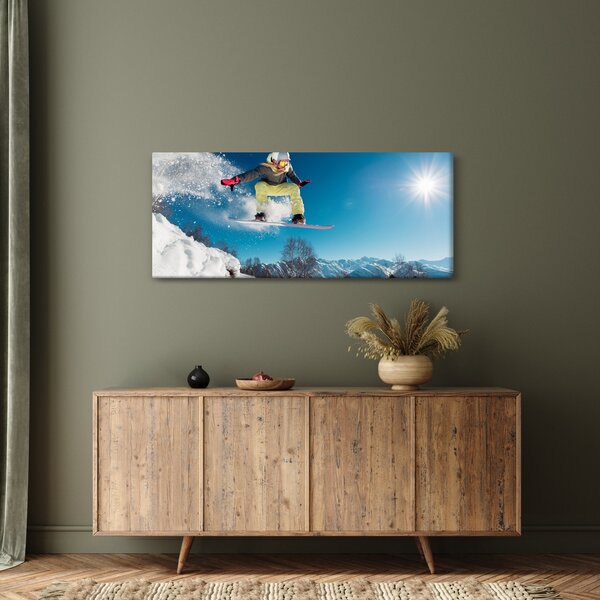 Slika - Snowboarder (120x50 cm)